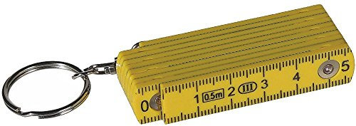 OOTB Schlüsselanhänger »Zollstock« 50 cm (Gelb)