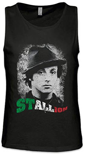 Urban Backwoods Stallion Herren Männer Tank Top Training Shirt Schwarz Größe XL