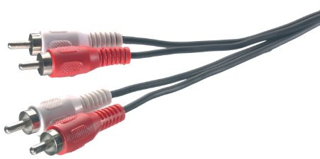 Vivanco PS L301/12 Audiokabel (2x Cinchstecker, 1,2m)