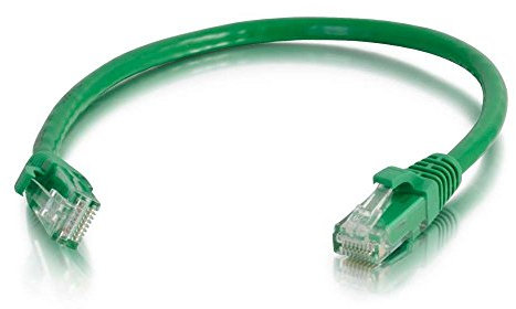C2G 83205 5M GREEN Cat5e Ethernet RJ45 High Speed Network Cable, LAN Lead Cat5e Unshielded PVC UTP Patch Cable