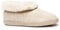 Reissner Lammfelle | Engel Hausschuhe Kreta | Veloursleder | Innenfutter Merino Lammfell | 37 beige