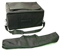 Bongos Travel Gigbag Universal 17,8 cm 20,3 cm + Deluxe Gepolstert + Bongo Stand Bag GRATIS