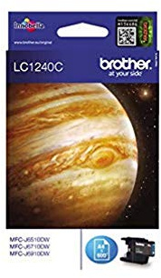 Brother 2075344 LC-1240C MFC-J6510DW Tintenpatrone ,cyan