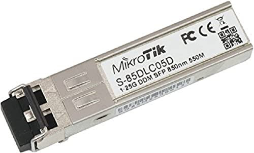 Mikrotik SFP Module 1.25G MM 550m 850nm S-85DLC05D