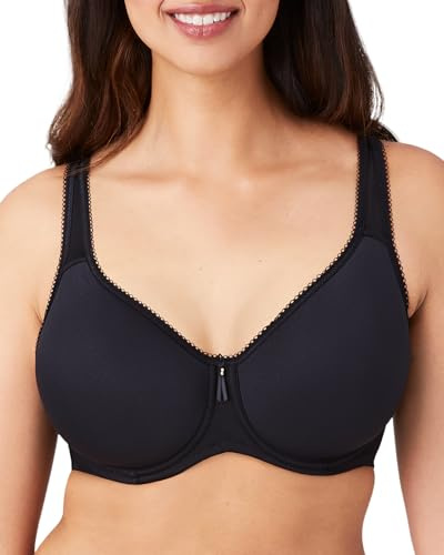 Wacoal Basic Beauty Spacer Underwire T-Shirt Bra 853192 Black 42DD