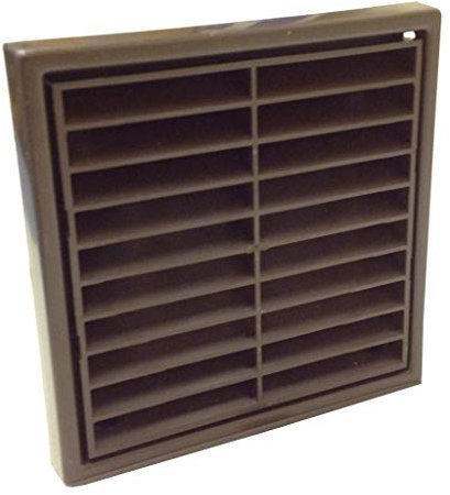Manrose Extractor Fan Manrose Dual Spigot Brown 100mm *Fast Postage*