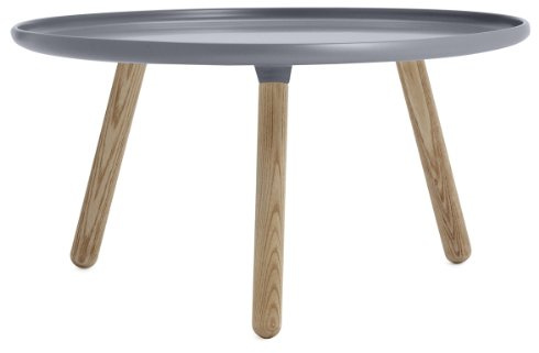 Normann Copenhagen Tablo Tisch groß Grau 42 x 78 cm