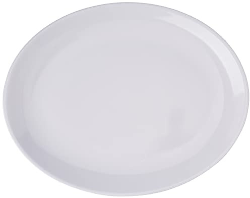 LACOR 62757 Ovale Platte Aur Melamine 360 x 285 x 27 mm | Langlebiges Profi-Utensil; entwickelt für optimale Leistung und schnelle, unkomplizierte Reinigung in der Spülmaschine