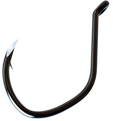Trokar Big Hässliche Angeln Haken, Unisex, TK11-5/0, schwarz/Chrom