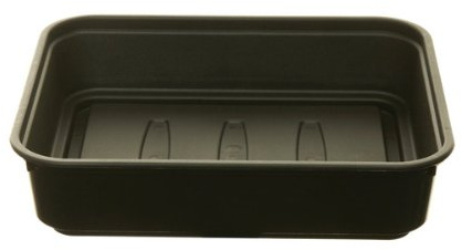 Whitefurze G2622GV5 22cm Small Gravel Tray - Black