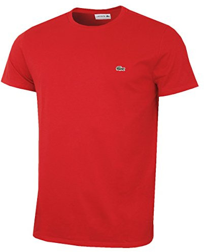Lacoste T-Shirt Regular Fit Homme , Rouge, L