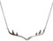 ELBLUVF 925 Sterling Silber Hirsch Geweih Halskette 40,6 cm Für Frauen