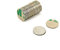 Magnete Neodimio N35 Adesivo Per Arti, Artigianato, Produzione Di Modelli, Fai -Da -Te, Hobby, Ufficio E Casa - 9,5mm x 0,75mm Di Spessore - 0,35kg Di Tiro - Pacco Di 20 Anni