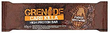 Grenade High Protein, Low Sugar Bar - Fudge Brownie, 12 x 60 g