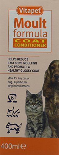 Vitapet Moult Formula for Cat and Dog, 400ml