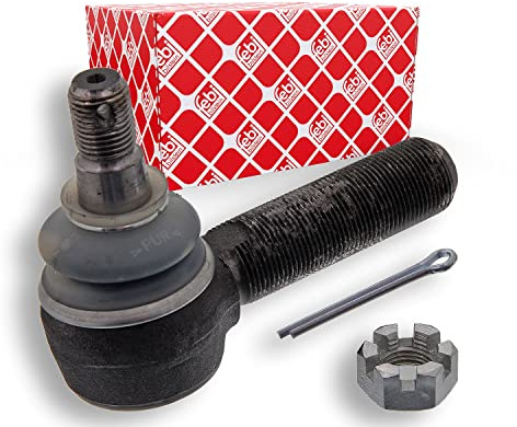 febi bilstein 15661 Tie Rod- / Drag Link End with castle nut and cotter pin, pack of one
