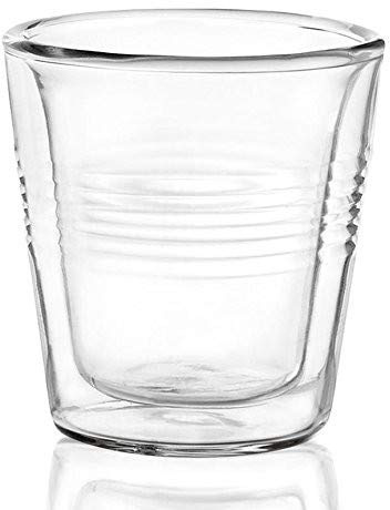 Officine Standard Duplex Set 4 Gläser Doppelwandig, Kapazität 50 Cl