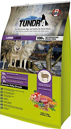 Tundra Trockenfutter Hundefutter Lamm - getreidefrei (3,18 kg)