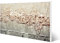 banjado Magnettafel weiß 78 x 37cm / Magnetwand Metall/Magnetpinnwand als Memoboard/Pinnwand Magnettafel Küche, Büro, Kinderzimmer inkl. 4 Magnete & Montageset - Motiv Baulücke