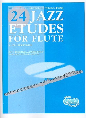 24 Jazz Etudes (+CD): for flute