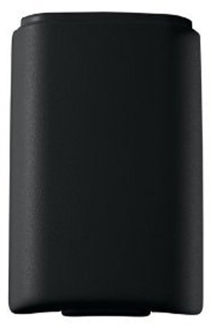 OSTENT - Carcasa para batería compatible con Microsoft Xbox 360, mando inalámbrico, color negro, paquete de 2