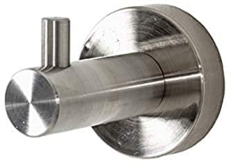 HAKU Möbel Garderobenhaken Edelstahl, Edelstahl - Maße: B 5 cm x H 5 cm x T 7 cm, Style: Modern