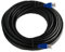 MutecPower Cable 20m Cable de Red ethernet Cat5E Exterior con Enchufe RJ-45 - UTP - CCA - Negro - 20 Metros
