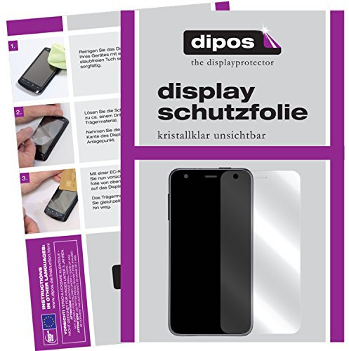 dipos I 2X Schutzfolie klar kompatibel mit LeTV Le2 Folie Displayschutzfolie