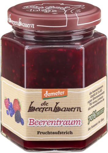 Die beeren bauern Bio Konfitüre Beerentraum, 200g