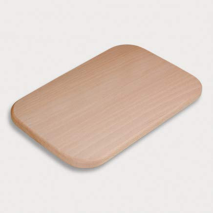 HOFMEISTER® Schneidebrett aus Holz, 38 cm, schont hochwertige Klingen, verrutscht nicht, antibakterielle Eigenschaft, großes Küchenbrett für scharfe Messer