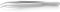 KNIPEX SMD-Präzisionspinzette Glatt Mattiert 115 mm, 92 02 54