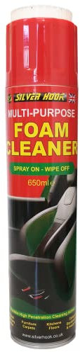 Silverhook SGUC2 Multi-Purpose Foam Cleaner/Auto Upholstery Cleaner 650ml Spray Can