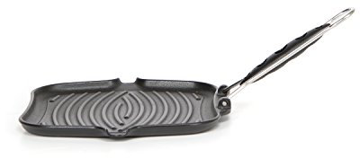ILSA Bistecchiera con Indicatore Termico, Dietellago!, Ghisa Smaltata, cm 25x25