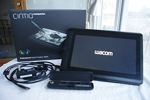 Wacom Cintiq Companion Hybrid 5080líneas por pulgada 294 x 165mm USB Negro tableta digitalizadora - Tableta gráfica (Inalámbrico y alámbrico, 294 x 165 mm, USB, Pluma, Tocar, 33,8 cm (13.3), 16:9)
