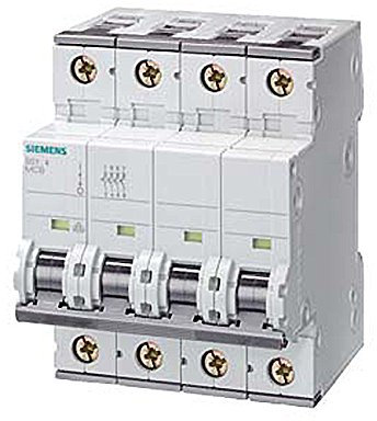 SIEMENS - Vierpoliger Leistungsschalter 16A