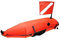 Scuba Wahl Unisex scsff-200 420D Nylon für das speerfischen Torpedo Boje Float mit Oral Kompressor und Dive Flagge, Einheitsgröße, orange