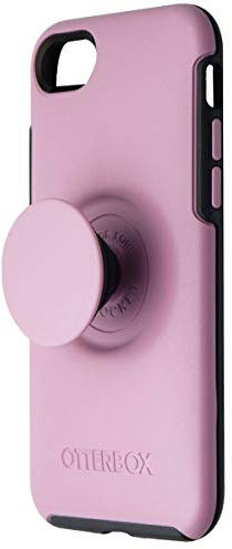 OtterBox für Apple iPhone 7/8 / SE 2. gen (2020) / SE 3. gen (2022), Schlanke Schutzhülle mit integriertem PopSockets PopGrip, Otter + Pop Symmetry Series, Rosa