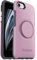 OtterBox für Apple iPhone 7/8 / SE 2. gen (2020) / SE 3. gen (2022), Schlanke Schutzhülle mit integriertem PopSockets PopGrip, Otter + Pop Symmetry Series, Rosa