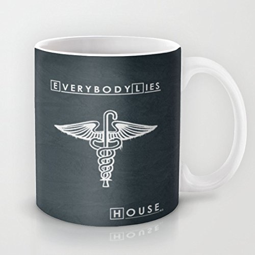 House M.D. - Minimalist Poster 02-V2 Geramic Mug Novelty Funny Gift Mug 11 Oz. Coffee Mug