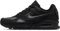 NIKE Homme Men's AIR Max IVO Leather Shoe Sneaker, Black Black Black 580520 002, 45 EU