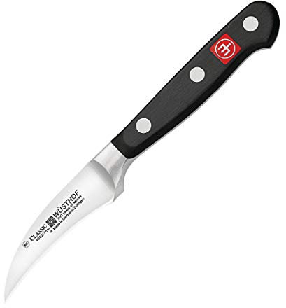 Wüsthof Tourniermesser, Classic (4062-7), 7 cm Klingenlänge, gebogene Klinge, geschmiedet, rostfreier Edelstahl, kleines, scharfes Küchenmesser