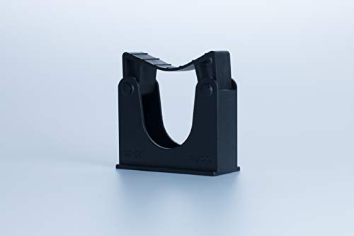 Toolflex Stielhalter Gerätehalter Werkzeughalter für Durchmesser 30-40mm schwarz
