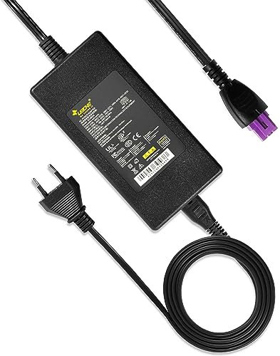 LEICKE Cargador Impresora AC / 3-Pin/Cargador 0957-2105 0957-2259 0957-2271 0950-4476 0957-2230 para HP Photosmart 8750, C5100 Series, C5180, C6180, C6188, C7180, D5160, D7100 Series, D7160, D736