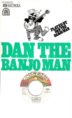 DAN THE BANJO MAN / Everything Will Rhyme / PLAYED BY DAN THE BANJO MAN / 1973 / Bildhülle / RARE EARTH # 1C 006-94777 / Deutsche Pressung / 7 Vinyl Single Schallplatte