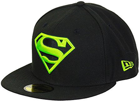 New Era Superman Black/Neon Green DC Comics 59Fifty Basecap - 7 1/4-58cm (L)