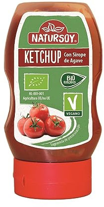 Natursoy Ketchup BIO Ecológico con Sirope de Agave