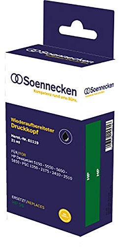 Soennecken Tintenpatrone 81119 wie HP C6656AE 56 schwarz