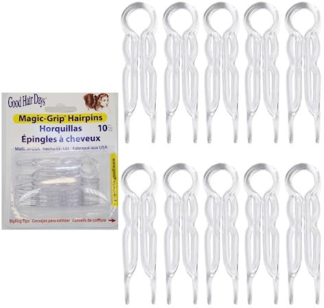 Good Hair Days Magic Grip Hairpins (branc)