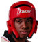 KWON® Taekwondo Kopfschutz 40061 PU CE rot WTF Kopfschützer - S