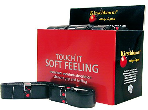Kirschbaum Soft Feeling Ersatz Griff (24 Pack), weiß/braun, klein